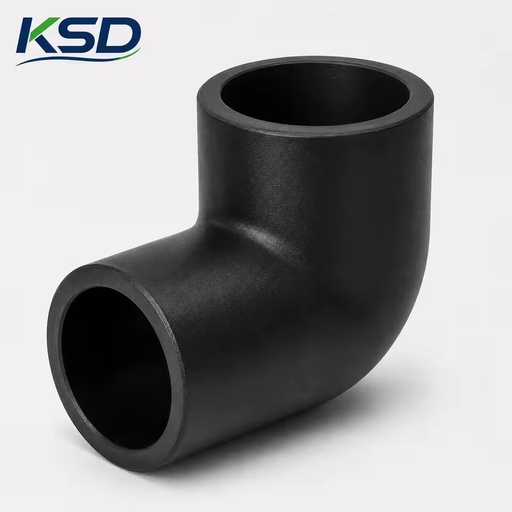 PN10 PN16 High Pressure SDR11 PE100 Raw Material ISO CE Certified Poly Pipe Water Bend HDPE Socket Fusion 90 Degree Elbow