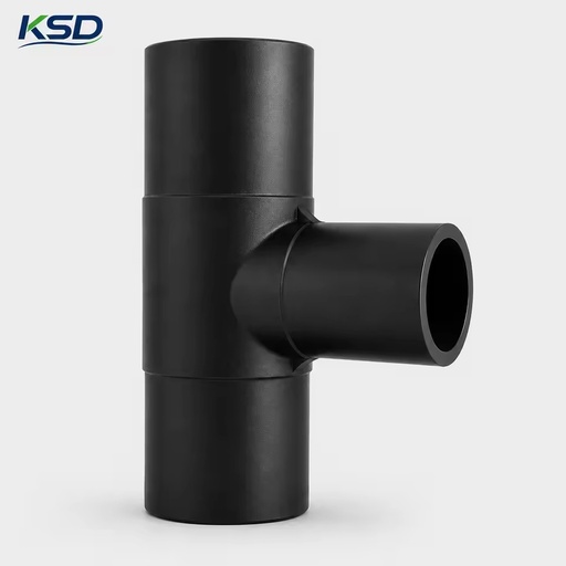 High Pressure PN16 SDR11 SDR17 ISO CE Certified PE100 3-Way Infrastructure Joint HDPE Butt Fusion Tee