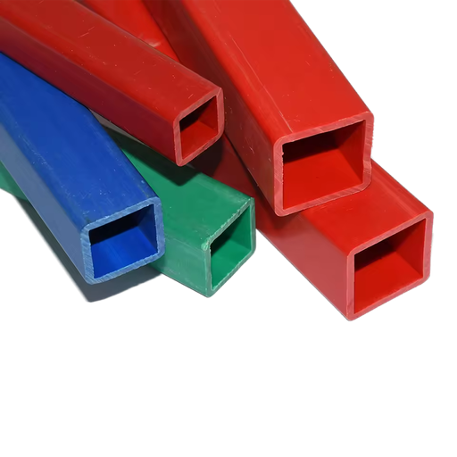 Custom PVC square Plastic Extrusion Profile Custom Plastic Extrusion with Drawing Support