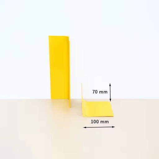 Plastic PVC Corner L Angle Extruded Profiles-Water-Resistant Eco-Friendly Wall Protection Corner Guard