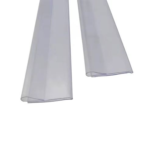 Clear Customizable Color Eco-Friendly Durable UPVC Extrusion Plastic Label Holder 2-Year Warranty for Supermarket Price Tags