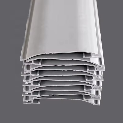 Wholesale Custom Eco-Friendly Durable PVC U-shaped Slot Profile LED Plastic Decorative Trim Boards and Panels for Exterior