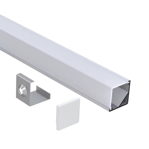Square V-shape Can Be Customized Length 16*16mm Corner Mounted Aluminum Profile for LED Light Strip Bar