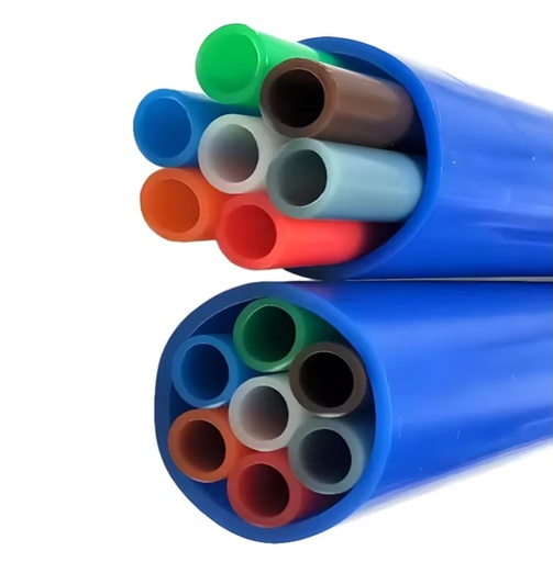 High Quality HDPE Corrosion Resistant Lightweight Tubes Conduit 4-Way 5-Way 7-Way 12/10mm Microduct for Fiber Optic