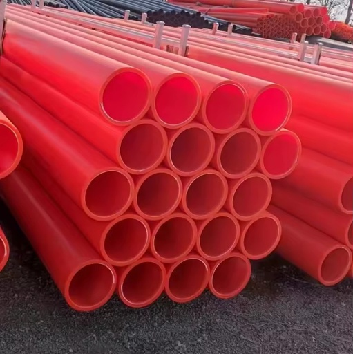 Factory Direct Supply High Quality Brand Orange MPP Power Cable Pipes DN75-DN315 Excellent Electrical Insulation Plastic