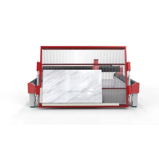 HEAD 5or3 AxisCNC Industrial Water Jet Machine Stone Glass Fragile Material Tilting Platform Factory Price
