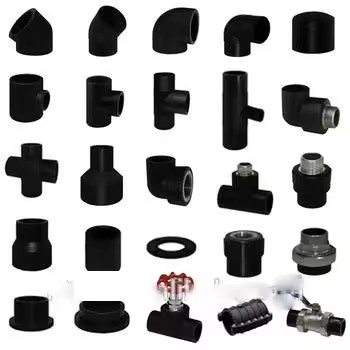 HDPE High Pressure Chemical Resistant Socket Fusion Coupler Pipe Fittings DN20-DN40 for Water Supply Drainage ISO4427