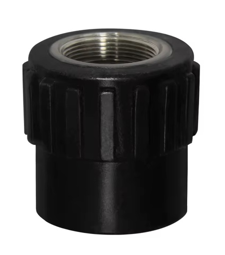 DN20 20mm HDPE Plastic Pipe Fitting High Pressure Female Adaptor Threaded Socket for Water Supply Agriculture-for Plastic Tubes
