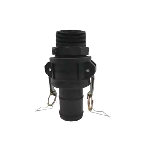 1 1/4\" DN40 Female Coupler Hose Shank 40mm PP Stainless Steel Self-Locking Arms Type C 1/2\" 6\" High Pressure HDPE Material