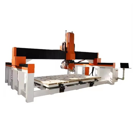 5axis Bridge Saw Cnc Cutting Machine 45 Degree Miter Cutter for Dekton Granite Bridge Saw Cnc Miter Saw