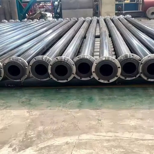 Custom Length UHMWPE Wear-resistant Pipe, Precisely Processed Feed Tube, Cut-to-size Wear-proof Industrial Conveyance Pipe