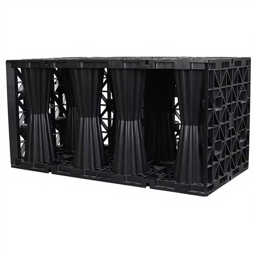 30tons 45tons 60tons Rainwater Storm Water Crate Collection Storage PP Rainwater Recycling System Rainwater Collection Module