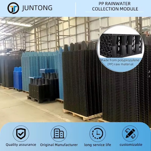 Factory Direct Underground Plastic Rainwater Collector, Park Tree Catchment Drainage & Rainwater Harvesting System