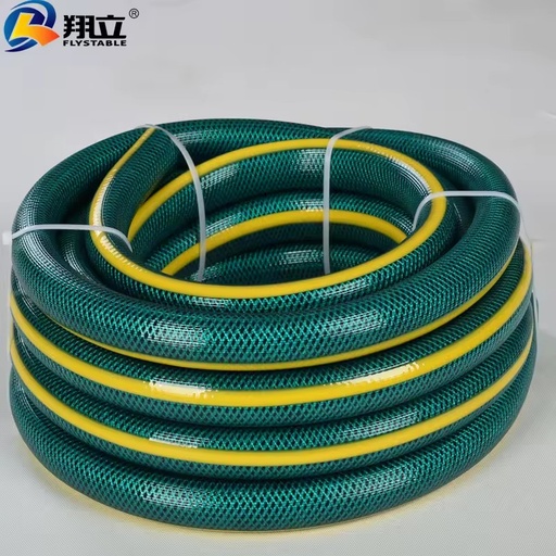 UV Resistant PVC Garden Water Hose for Auto Washing 1/2 Inch 30m Roll 10 Bar 145 PSI Flexible Pipe