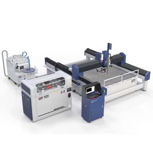 Professional Industrial CNC Water Jet Cutter Stone Tile Metal Glass Best Price