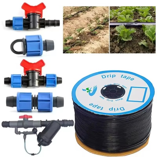 Factory Direct Wholesale Drip Irrigation Tape 16mm Drip Tape Water System for Farm
