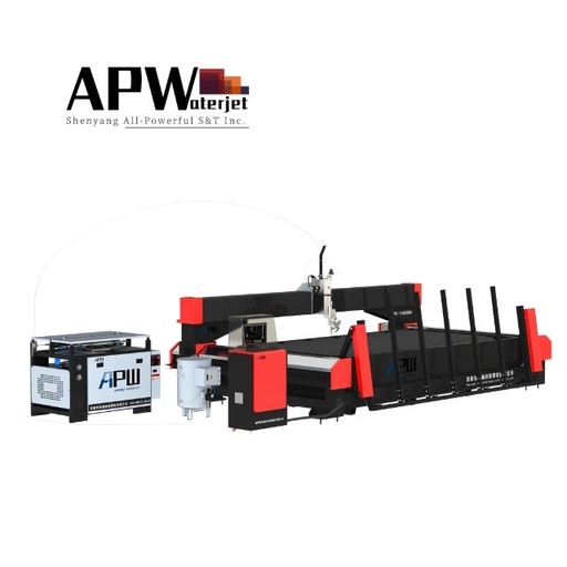 APW Cnc Waterjet Cutter Granite and Marble Water Jet Cutting Machine