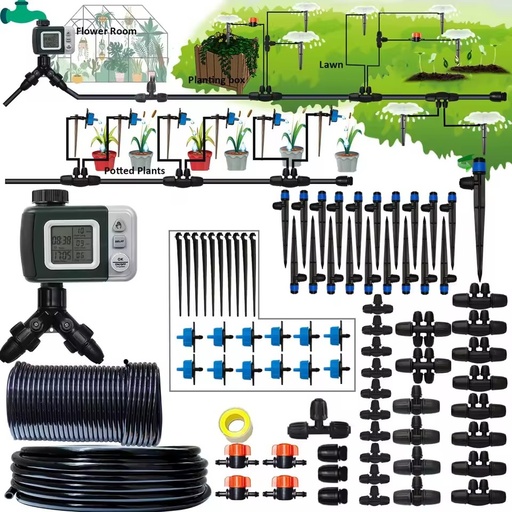 Wholesale High Quality Agriculture DIY 1/2 Inch Irrigation Tubing Professinal Water Irrigation System for Garden