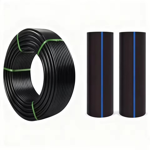 100% HDPE SDR11 Chinese Design Water Supply Pipe 16-63mm 5.8m Anti-Corrosion Non-Toxic Butt Fusion Connection 3-Year Warranty