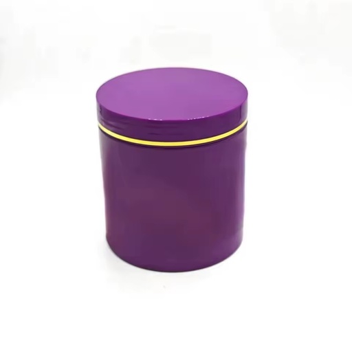 Direct Manufacturer's Large 500ml Purple Wide-Mouth Plastic Bottle for Body Milk Scrub Hair Mask Shampoo Lotion Animal Milk