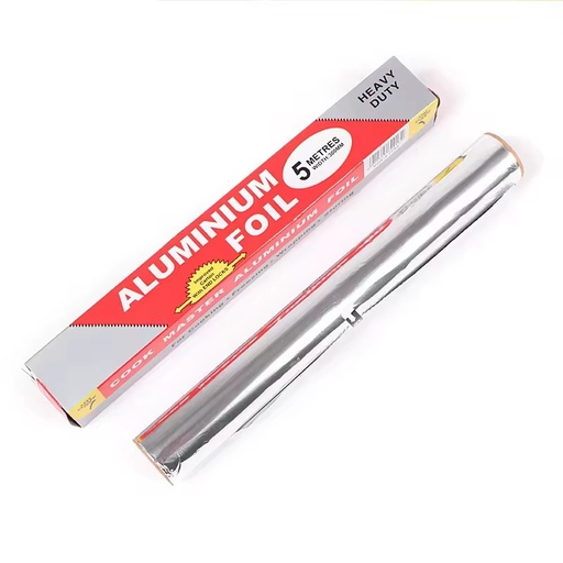 Food Grade Aluminum Foil Roll Alloy 1235/8011 Soft Temper Coated 9-30mic Thickness Customized Width Kitchen Use Shandong