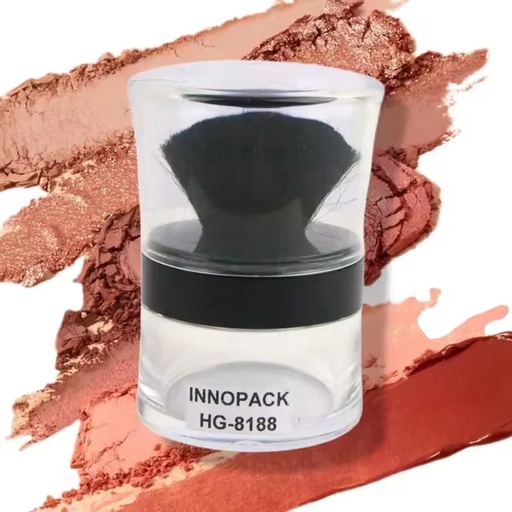 Empty Loose Powder Container Cosmetic Package Loose Highlighter Powder with Blush for Lady