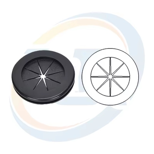 XTLCMF Factory Direct High Quality Silicone/NBR Rubber Insulation Wire Protector Moulded Cable Grommet