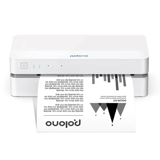 POLONO A4 Thermal Label Printer FT800 with for Interface 203dpi Resolution 1-Year Warranty