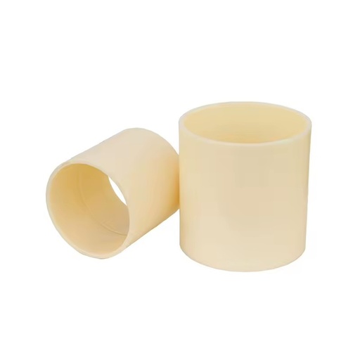 ABS Straight Connector Pipelines DN50/100/200; Acid-Alkali Resistant Engineering Pipe Coupling; Female Connection; Model ABS