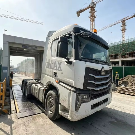 New HOWO MAX 6x4 Diesel Weichai Air Suspension Left Hand Drive Heavy >50T Tractor Truck 10 Wheels Flat Floor Cabin Cargo