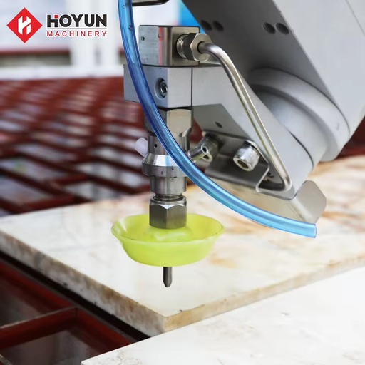 Heavy Duty Waterjet Stone Cutting Machine Motor High-Accuracy 37KW Power for Bathroom Kitchen Sink Countertop Polishing