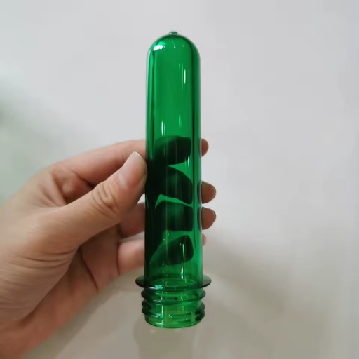H012 Eco-friendly Green Color Pet Beer Bottle Preform Plastic 28mm 38g 42g 300ml~5gallon