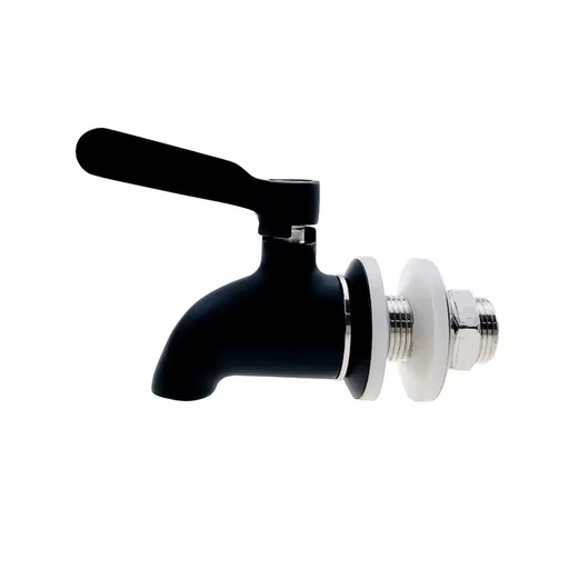 Modern Classic Single-Handle Stainless Steel Faucet Wall-Mounted Brewing Beverage Dispenser Spigot for Homebrew Outdoor
