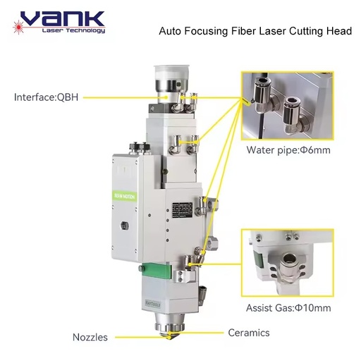 Auto Focus Ray Tools Original raytools Fiber Laser Cutting Head Bm110