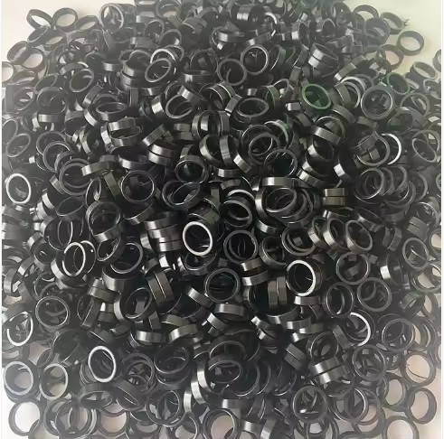 High-Quality Colored Silicone Rubber O-Rings with POM Support for Diverse Applications