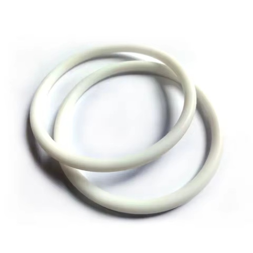 Custom White Ptfe O-Ring Seal Ring for Mechanical Diaphragm Pump Shaft 10-200mm Size Range