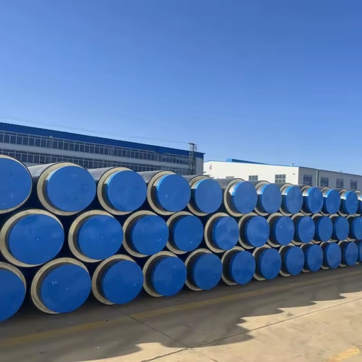 Modern Design Prefabricated Polyurethane Foam Insulation Pipe Direct Buried Underground Use API Certified 2.5Mpa Welding Cutting