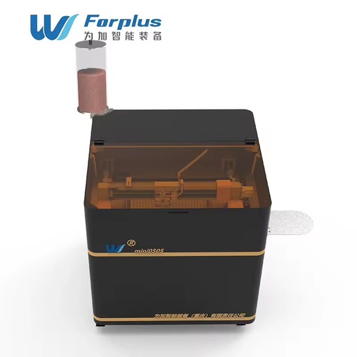 Forplus Fully Enclosed Micro Waterjet Cutter Mini Waterjet Cutting Machine for Thin Metals and Composite Materials