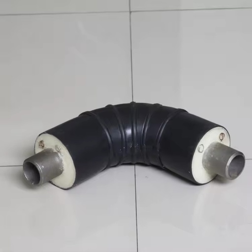 High Temperature ERW Steel Jacket Glass Wool Pre Insulated 3PE Pipe Fitting Bend/Elbow for Oil Pipe