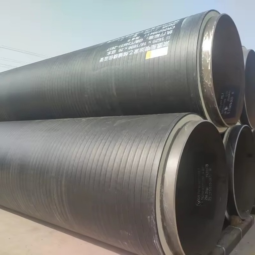 High Quality ERW Welded DN400-1800 Polyurethane Foam Pre-insulated Steel Pipe for District Heating and Cooling