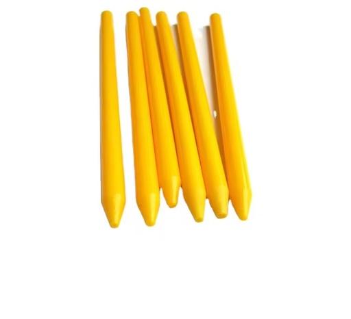 Customized Short Stick LDPE Plastic Rod 6.4mm Diameter +/-0.05mm Tolerance Rounded Shape Customized Length ODM Model Unique Mold
