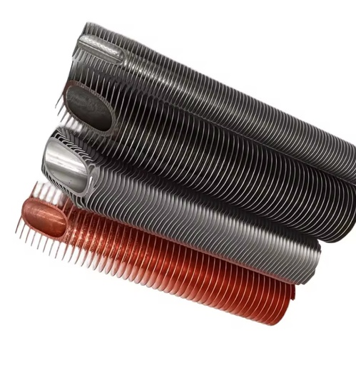 Best Quality Copper Tube Extruded Aluminum Fin Tube for Heat Exchanger with 1 Year Warranty and Machinery for Report