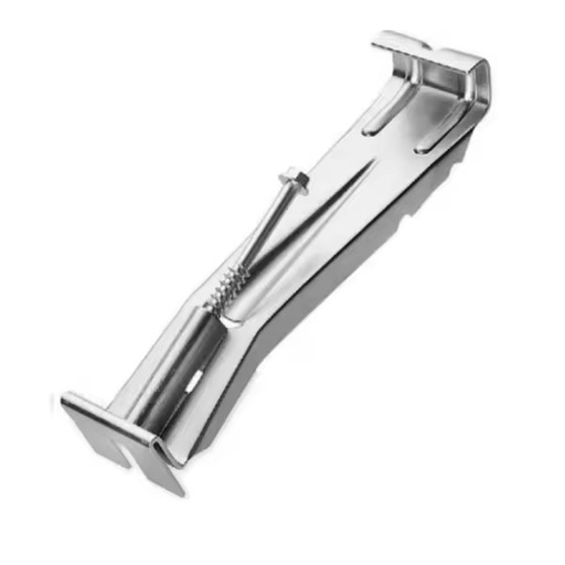 Factory Low Price High Quality Customized Aluminum K-style Hidden Gutter Rain Roof Hanger Quick Screw