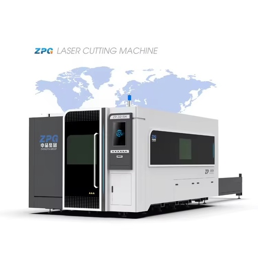 Fiber Laser Cutting Machine for Steel Aluminum Brass Raytools Laser Head