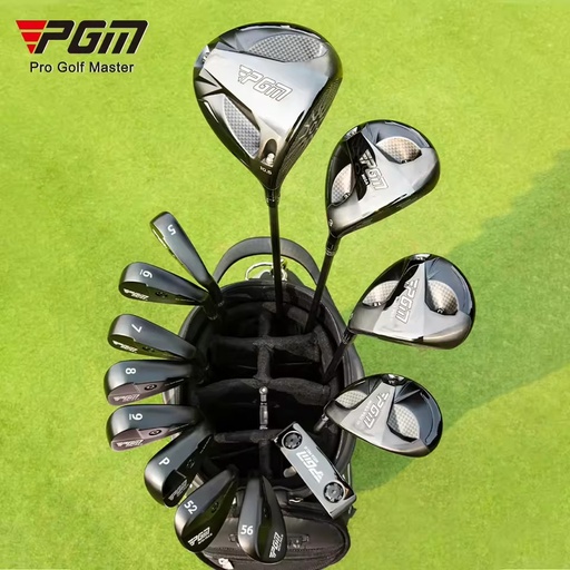 PGM MTG087 MEGA PRO 3 USGA Certified Right Handed High End Professional Men Golf Clubs Complete Set with Golf Travel Bag