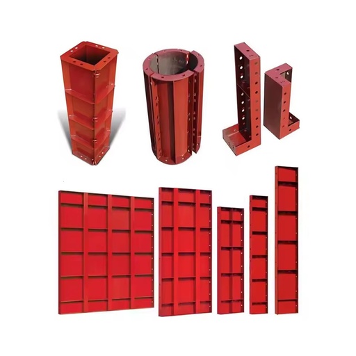High Quality Modern Industrial Design Light Steel Concrete Column Moulds Wall Formwork Construction