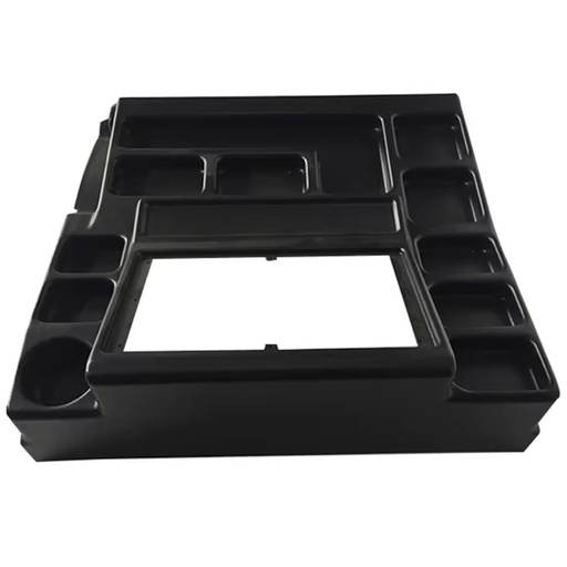 Customized ABS/PS Plastic Pencil Tray with Vacuum Thermoforming and Texture-OEM Parts Available