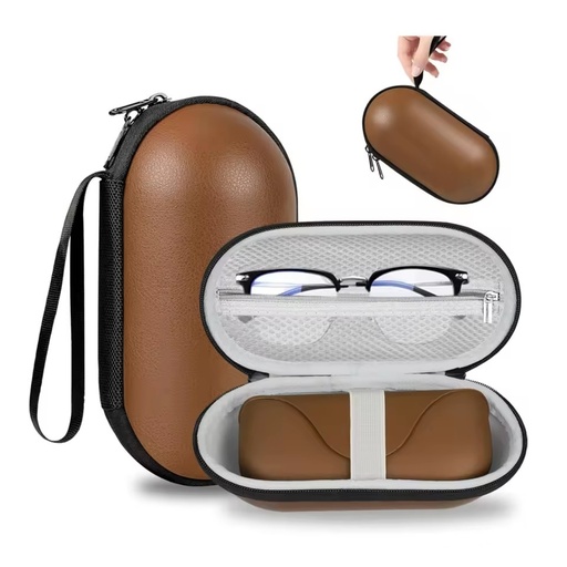 Custom Hard Carrying Case for Ray-Ban Meta Wayfarer/Skyler/Headliner Smart Glasses Charging Case Accommodates all accessories