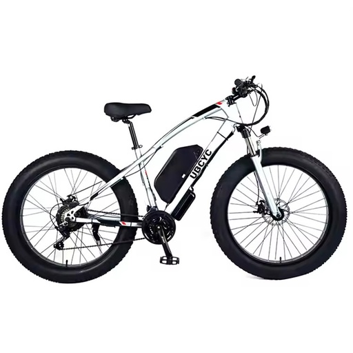 26-Inch Fat Tire Electric Mountain Bike with 48V 15ah Battery MTB Folding E-Bicycle with Hydraulic Disc Brake
