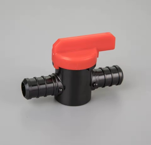 1/2 Inch Lead Free Plastic PEX Ball Valve for Domestic Cold Hot Water Plumbing Pipeline Installation